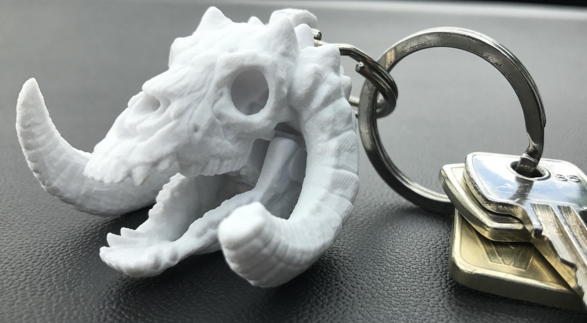 Head skull key