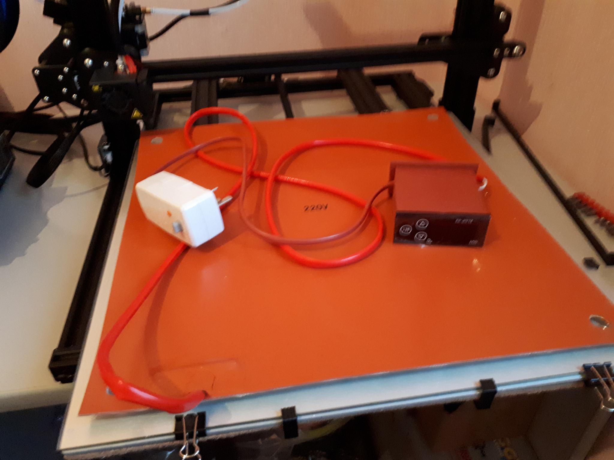 Cikonielf Lit chauffant pour imprimante 3D Plate-forme thermique
