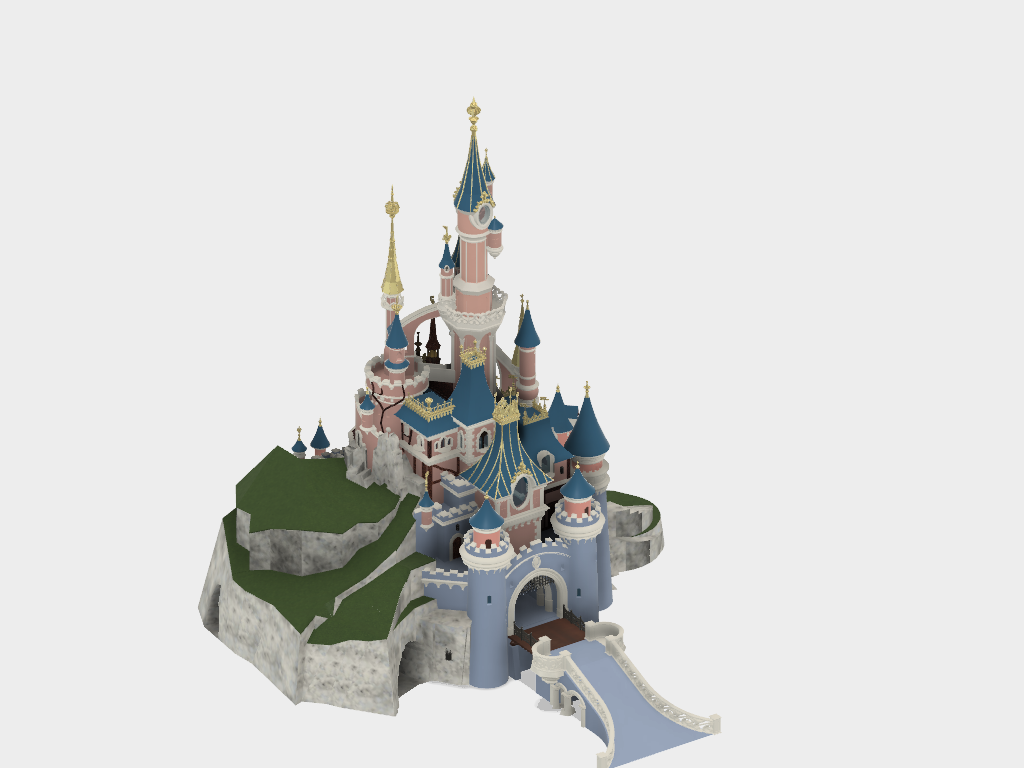 Chateau de la Belle au Bois Dormant Disneyland Paris