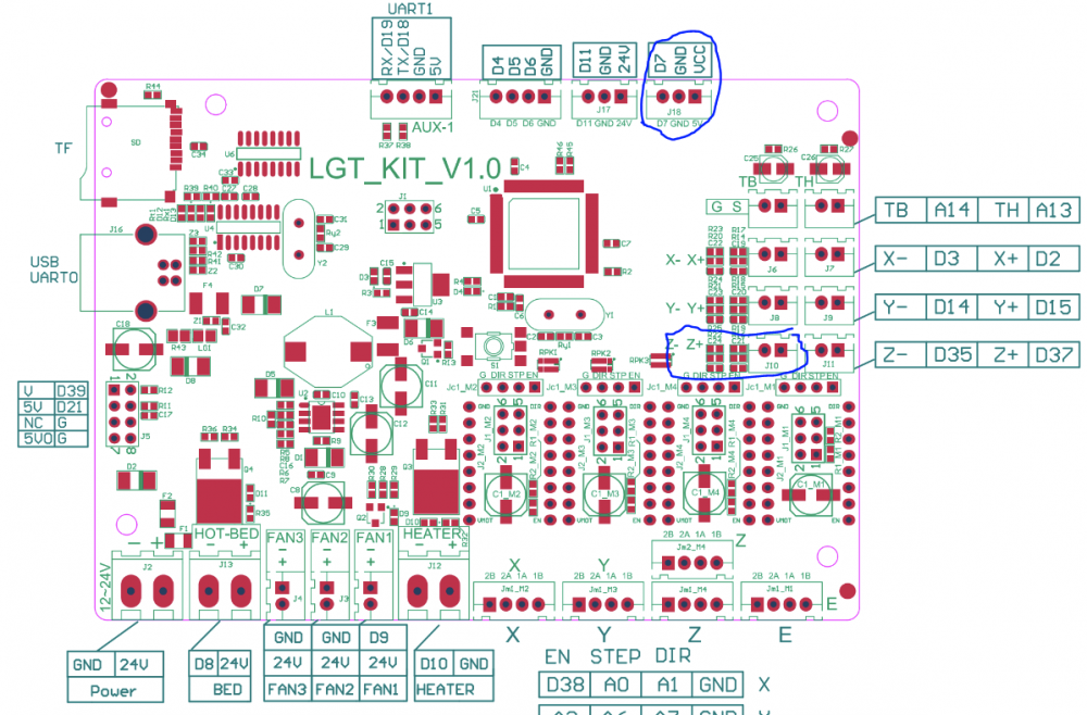 Plan carte mère Longer LK4 Pro