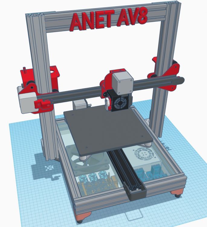3D design Anet AV8 Ultimate V2 | Tinkercad 2021-06-04 16-18-24.jpg