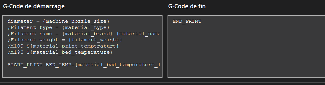 Vos Gcode Tenlog démarrage et fin - Tenlog - Forum pour les