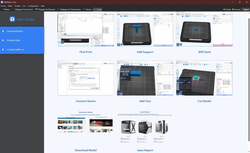 qidi slicer logiciel imprimante 3D