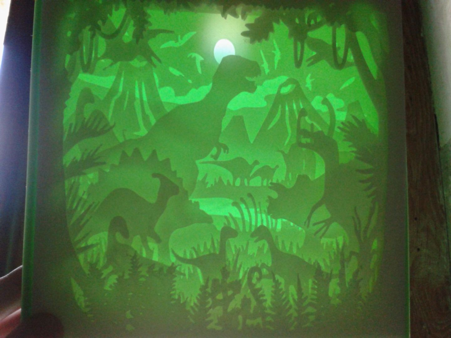 "Dinosaur shadowbox" de "LucyPrint"