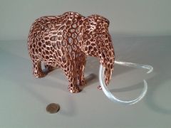 "Voronoi Mammoth" de "Frikarte3D" échelle 175%