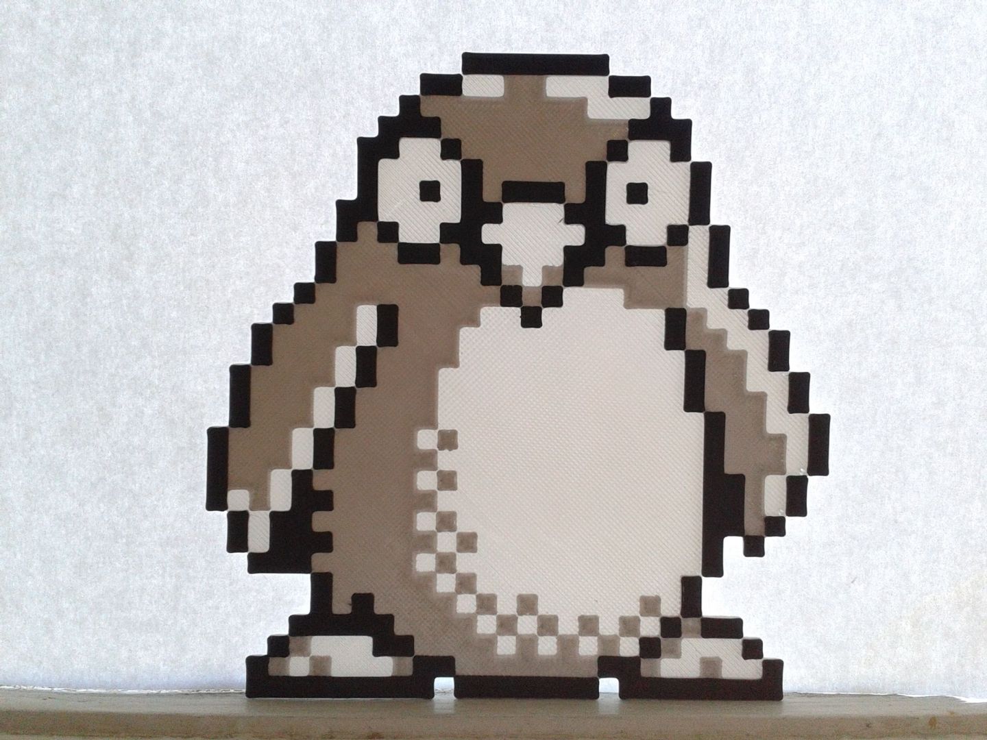 Pingouin 0, 2 changements de filament