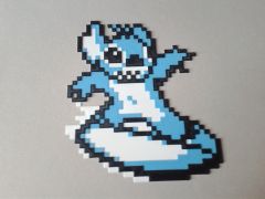 Stitch, Pixel Art, 2 changements de filament