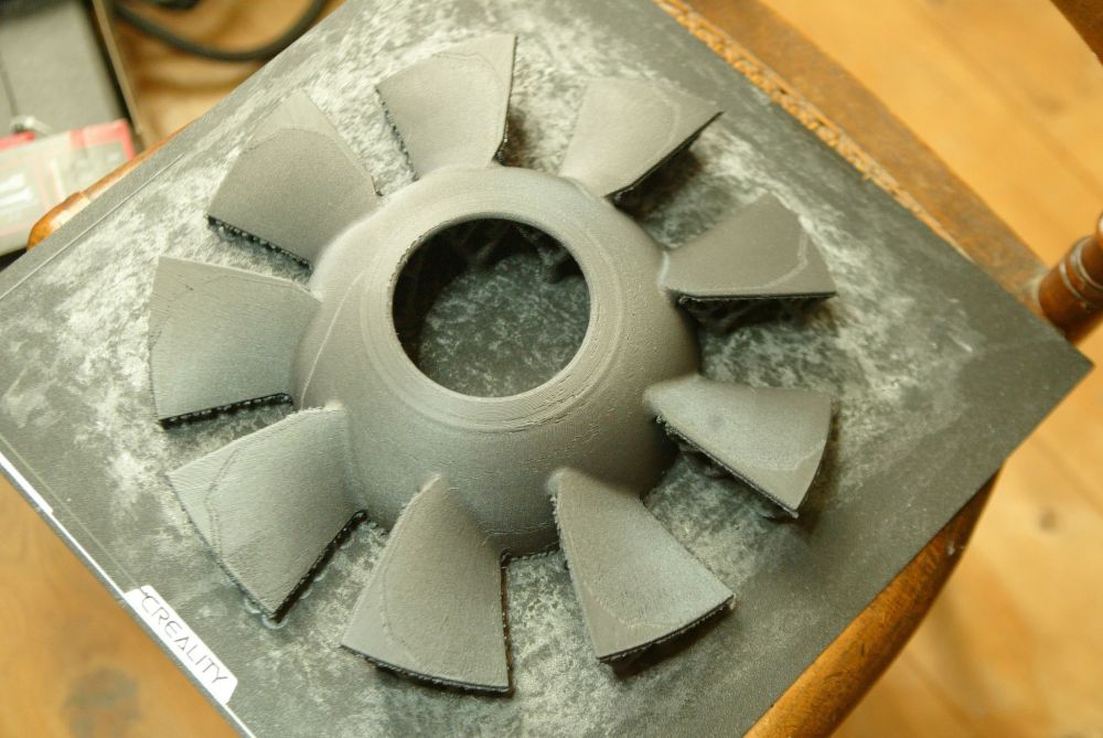 HELICE LHS3 D PRINTING  MEP X27 ABS-CF EIMAI