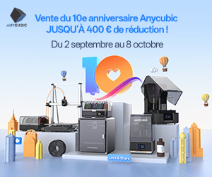 10 ans Anycubic