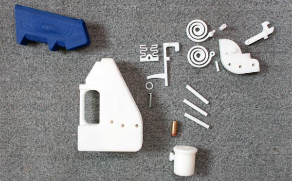 pieces fabrication plastique pistolet 3D