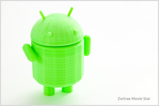 Mascotte Android Zortrax