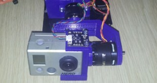 3d printed quadcopter gopro support