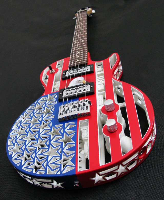 Guitare ODD America imprimée en 3D