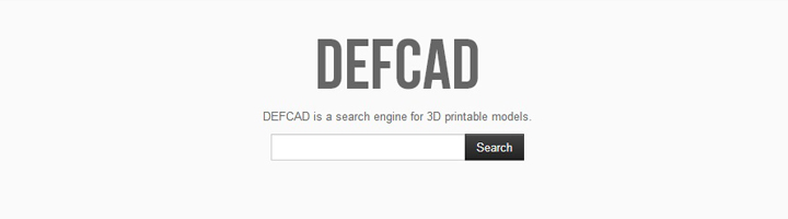 DEFCAD 3D Search Engine