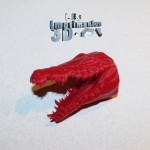 Tête de crocodile imprimée en 3D
