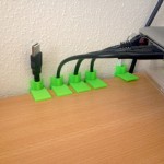 Passe câbles imprimé en 3D