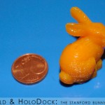 Mini lapin imprimé en 3D avec la LumiFold