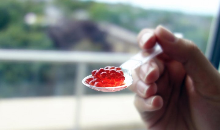 Fruits moléculaires imprimés en 3D