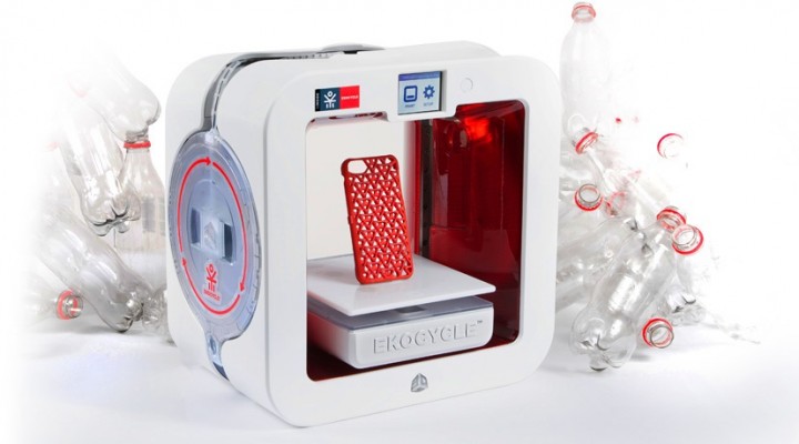 Imprimante 3D Cubify Ekocycle Cube Coca Cola Coke