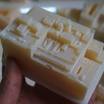 Bloc imprimé en 3D à 16 microns!