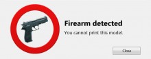 interdit d'imprimer une arme à feu en 3D