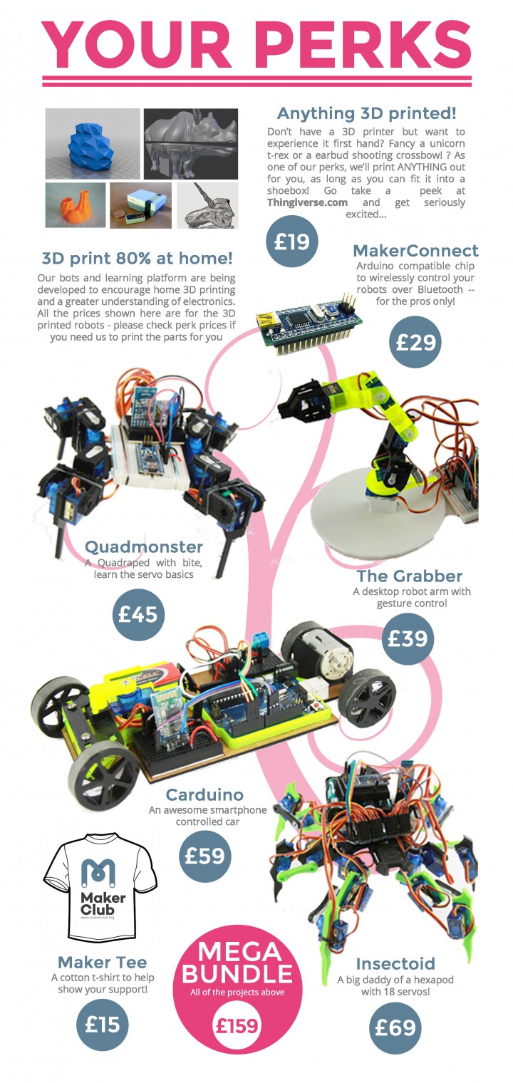 Les robots à imprimer en 3D (80%)