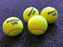 photo balles de tennis