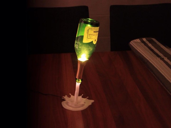 Lampe Splashlight Champagne