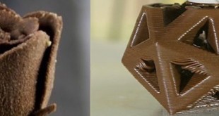 Chocolats imprimés en 3D avec CocoJet