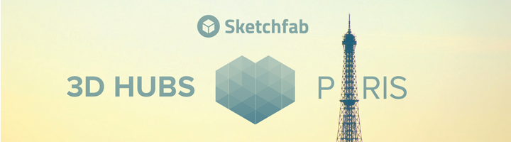 Meetup 3D Hubs et Sketchfab à Paris Numa