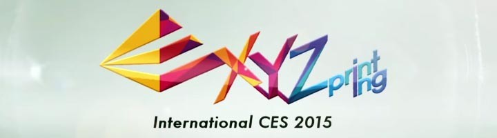 photo imprimante 3D XYZprinting CES 2015