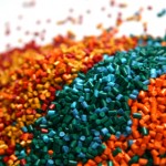 Granules de plastiques