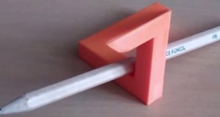 Triangle de Penrose imprimé en 3D