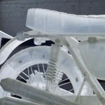 photo moto Honda CB500 imprimée en 3D