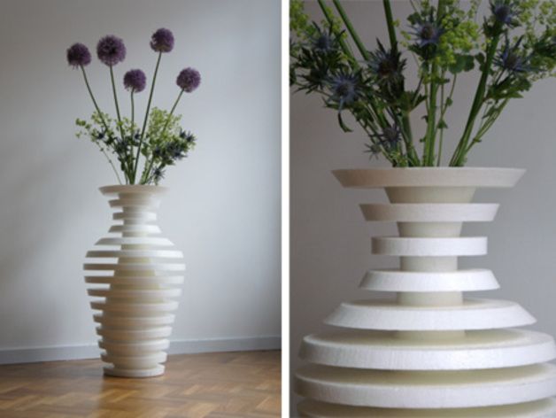 Vase design imprimé en 3D