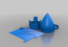 Pièces de fusée à imprimer en 3D