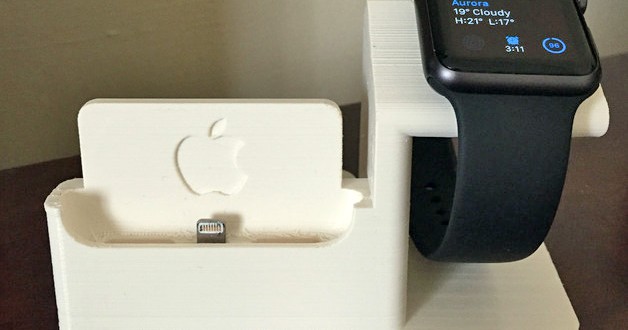 support de chargement Apple Watch imprimé en 3D