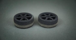 Roues imprimées en 3D avec du Nylon