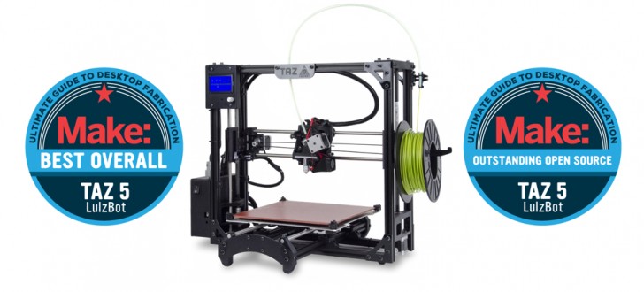 Lulzbot Tag 5 meilleure imprimante 3D 2016