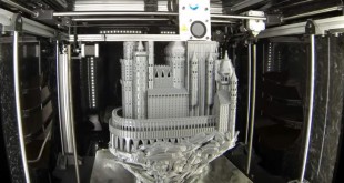photo imprimante 3D Trideo PrintBox Max chateau medieval miniature