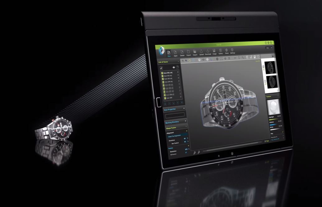 Lenovo ThinkPad X1 tablet scanner 3D