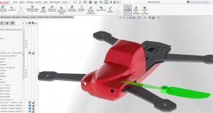 Drone racer ZMR250 solidworks