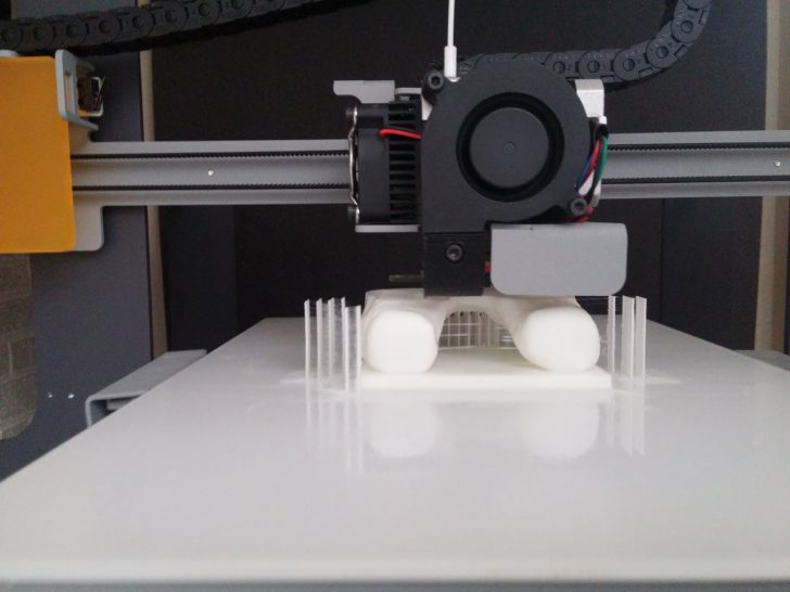 Doudou imprimé en 3D par une imprimante 3D Hephestos 2
