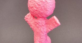 Doudou rose imprimé en 3D