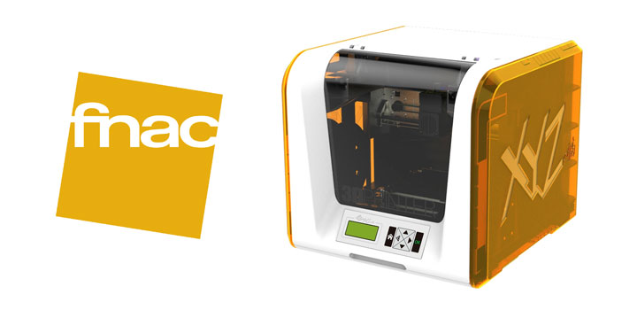 Des imprimantes 3D XYZprinting dans les magasins FNAC - Fnac Xyzprinting Davinci Junior