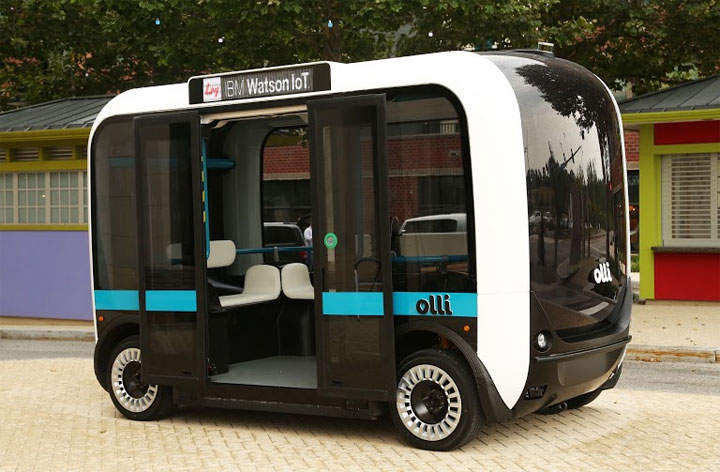 voiture autonome ibm olli