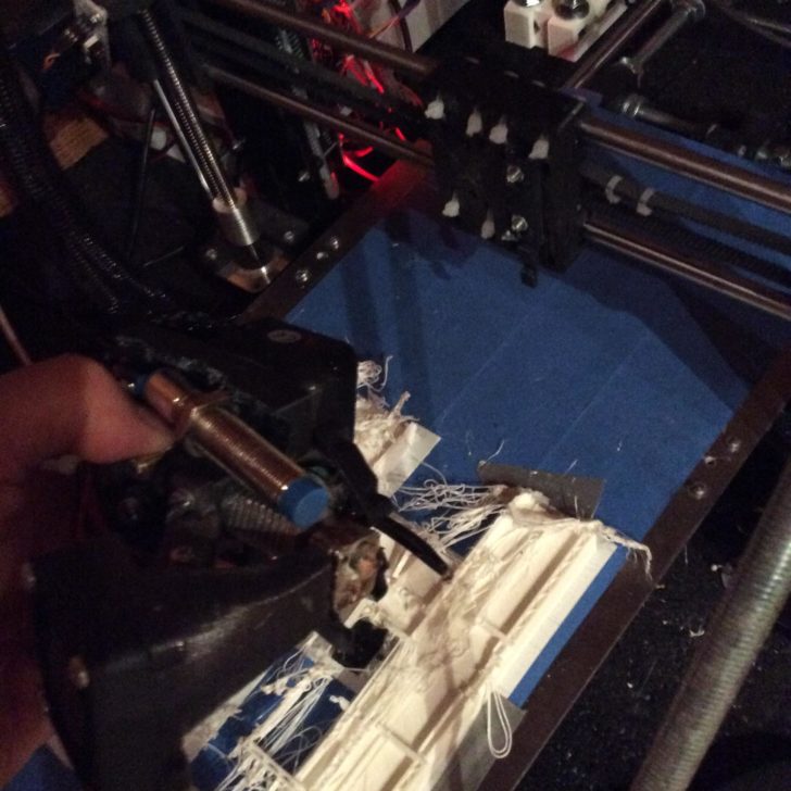 fail imprimante 3D incendie