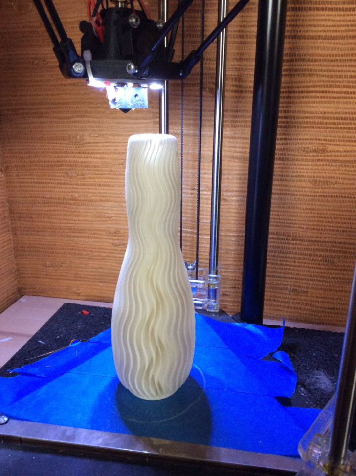 vase imprimé en 3D