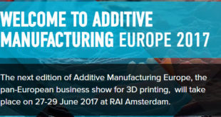 Additive Manufacturing Europe 2017