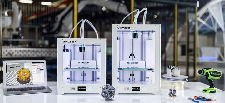 photo HD presentation imprimante 3D Ultimaker 3 UM3 Extended